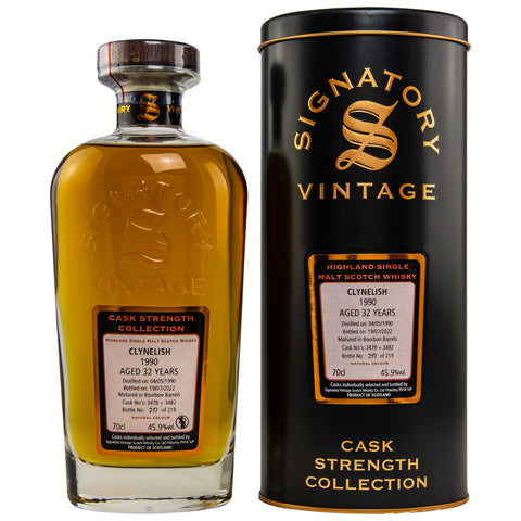 Clynelish 1990/2022 Sig CS #3478 + 3482