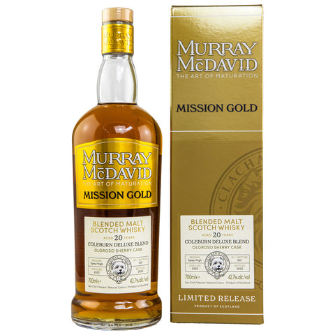 Coleburn Deluxe Blend 2002/2023 - 20 ans - Blended Malt Scotch Whisky - Murray McDavid