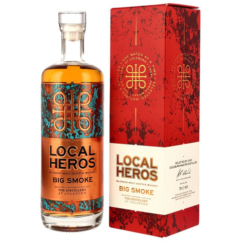 Coleburn Local Heros Big Smoke Blended Malt Scotch Whisky