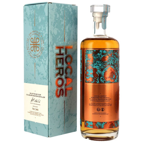 Coleburn Local Heros Sweet Peat Blended Malt Scotch Whisky
