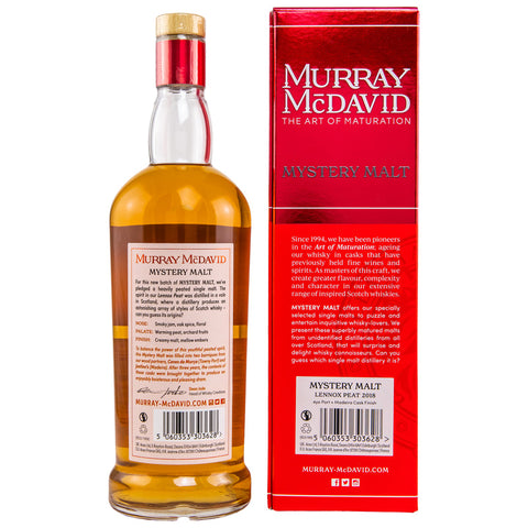 Croftengea Lennox Peat 2018/2022 - 4 yo - Port + Madeira Cask - Murray McDavid