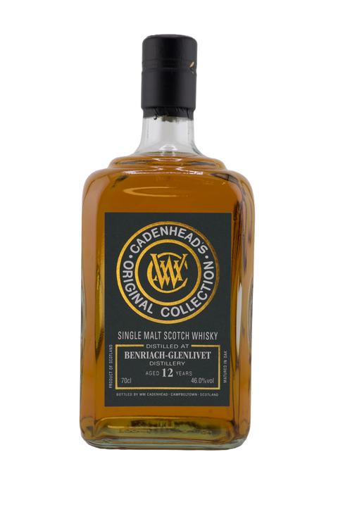 Cadenhead's Benriach-Glenlivet 12 Jahre · 3 year finish in Amontillado Hogsheads - Auktion