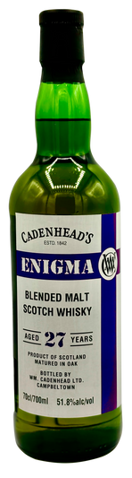 Cadenhead's Enigma 27 ans Blended Malt Scotch Whisky BM.2.A.