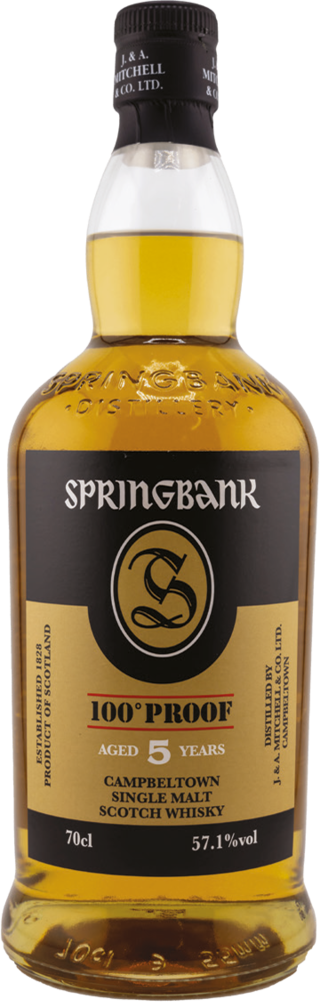 Springbank 100 Proof · 5 Jahre