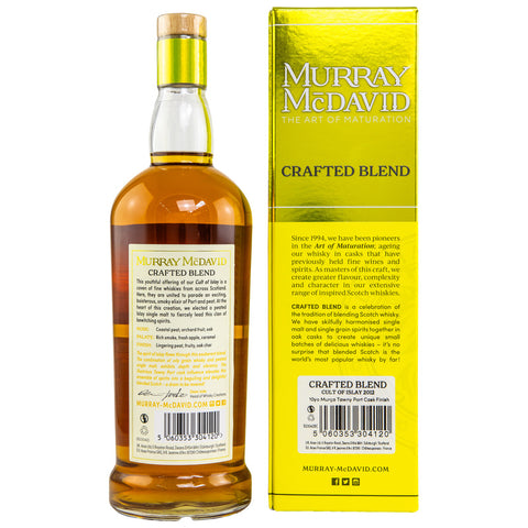 Cult of Islay 2012/2023 - 10 yo - Murca Tawny Port Cask Finish - Murray McDavid