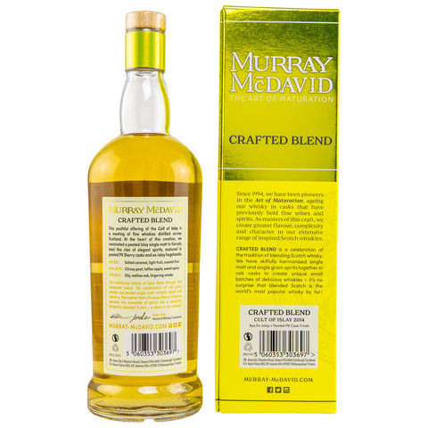 Cult of Islay 2014/2022 - 8 y.o. - Ex Islay Cask + Peated PX Cask Finish - Murray McDavid