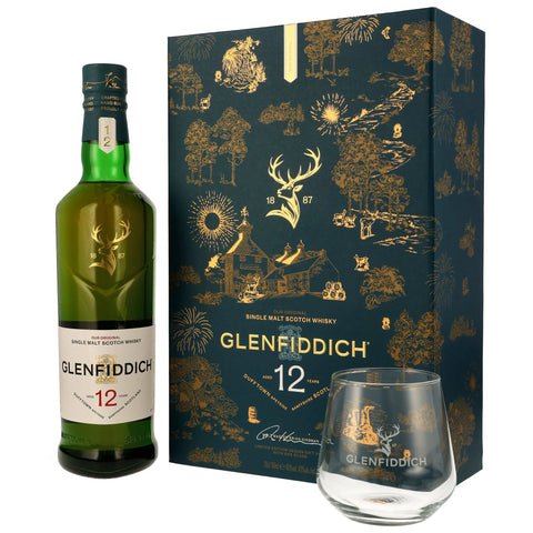 Glenfiddich 12 y.o. Limited Design 2026 mit Tumbler