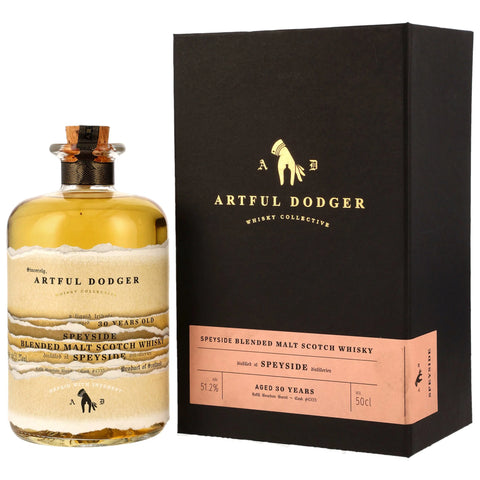 Speyside Blended Malt 1989/2020 - 30 y.o. - Refill Bourbon Barrel#4555 - Artful Dodger