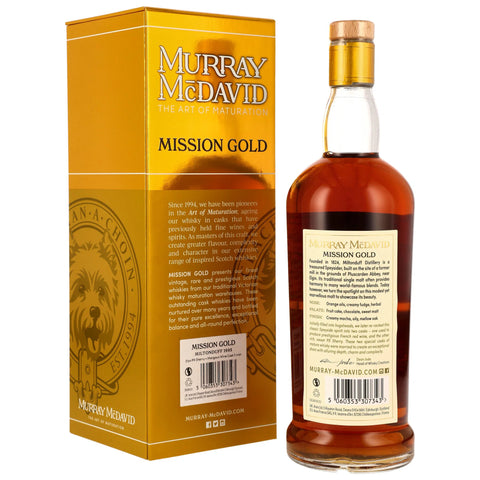 Miltonduff 1995/2026 - 31 y.o. - PX Sherry + Margaux Wine Cask Finish - Murray McDavid