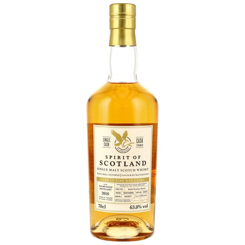 Dalmunach 2016/2025 - 9 y.o. - Refill Bourbon Barrel #945637 - G&M Spirit of Scotland