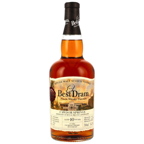 Cawdor Springs (Royal Brackla) 2016/2026 - 10 y.o. - 1st Fill Oloroso Sherry Hogshead #282 (Best Dram)