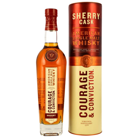 Virginia Distillery Courage & Conviction American Single Malt Sherry Cask