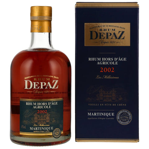 Depaz Rhum Vieux Agricole Hors D'Age Single Cask 2002 (Martinique)
