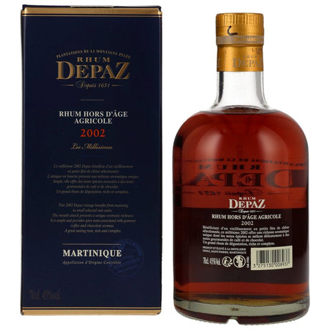 Depaz Rhum Vieux Agricole Hors D'Age Single Cask 2002 (Martinique)