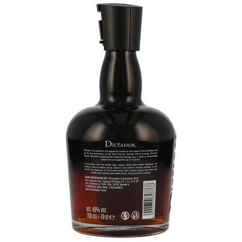 Dictador 12 yo Colombian Ron