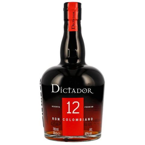 Dictador 12 y.o. Ron Colombiano - mit Korken