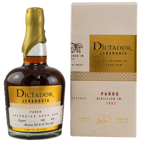 Dictador Jerarquia Pardo Sherry/Port Casks 1982/2020 - 38 yo