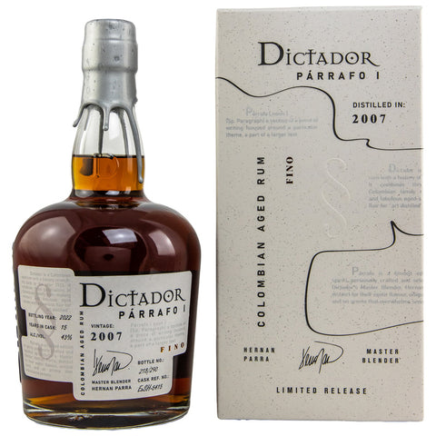Dictador Parrafo 2007/2022 - 15 yo - Fine
