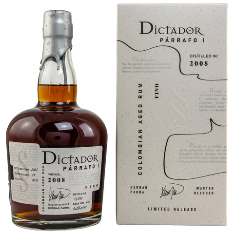 Dictador Parrafo 2008/2022 - 14 yo - Fine