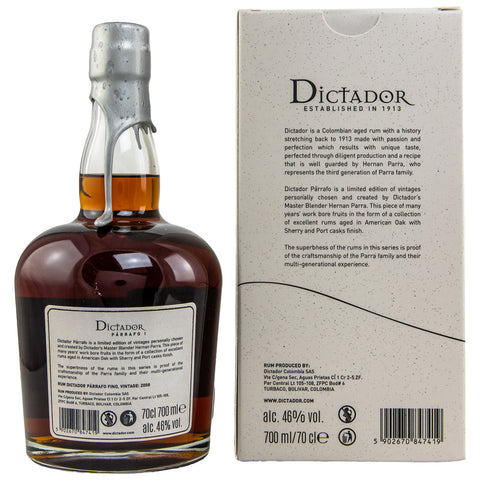 Dictador Parrafo 2008/2022 - 14 yo - Fine