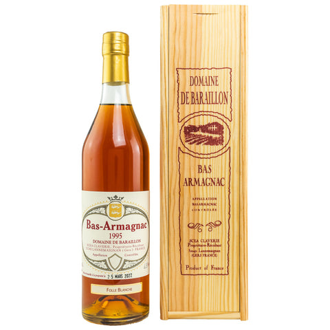 Domaine de Baraillon Bas Armagnac 1995 Folle Blanche