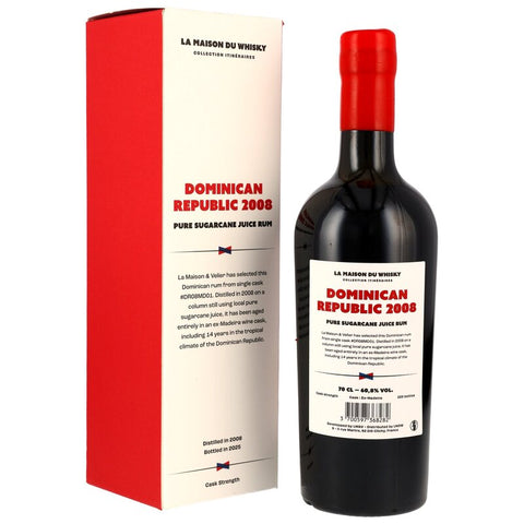 Dominican Republic 2008/2025 - 17 y.o. - ex-Madeira Cask #DR08MD01 - Flag Series