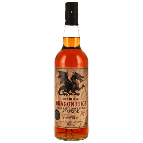 Dragonjuice 10 y.o. Speyside Single Malt Whisky - Batch #1 - Whisky Druid
