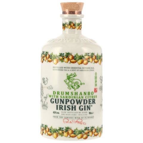 Drumshanbo Gunpowder Gin Sardinian Citrus - in Keramikflasche