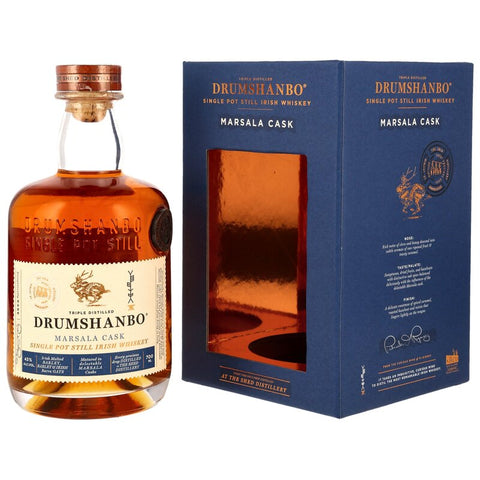 Drumshanbo Single Pot Still Irish Whiskey Marsala Cask