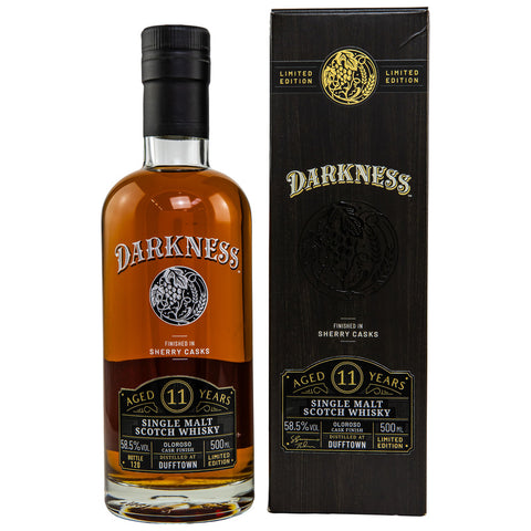 Dufftown 11 yo Oloroso Cask – Darkness! 58.5%