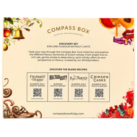 Compass Box Core Range Mini Collection 4 x 0,05l