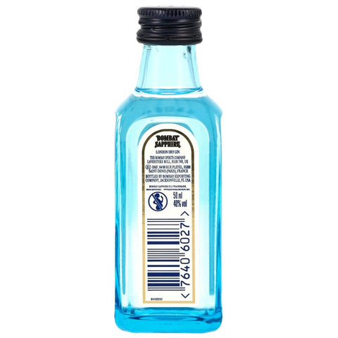 Bombay Sapphire / London Dry Gin - Mini neue Ausstatung
