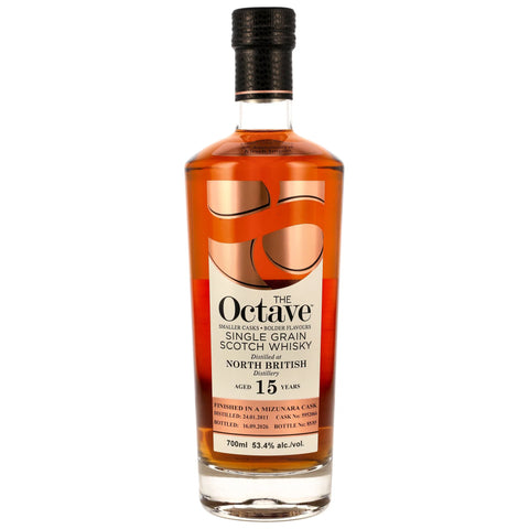 North British 2011/2026 - 15 y.o. - Mizunara Cask Finish #5952066 -The Octave - 50th Anniversary Kirsch Import