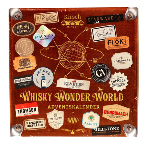Adventskalender - Whisky Wonder World - 24 x 0,02l | 5 VE pro Karton (2026) - mit Begleitheft