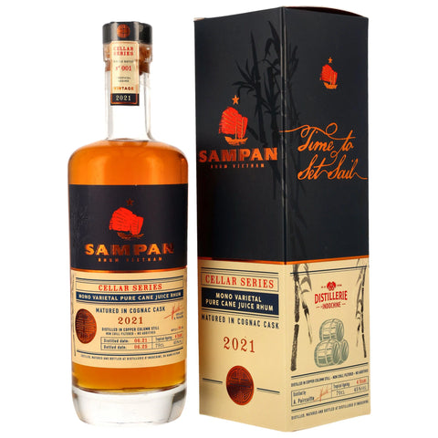 SAMPAN Rhum 2021/2025 - 4 y.o. - Cognac Cask - Cellar Series (Vietnam)