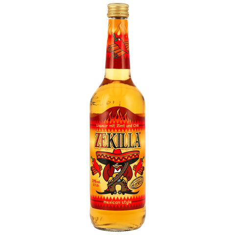 Zekilla Likör mit Zimt und Chilli