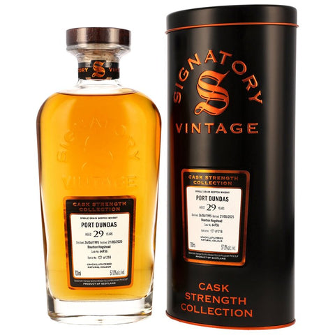Port Dundas 1995/2025 - 29 y.o.  Sig CS Bourbon Hogshead #64936