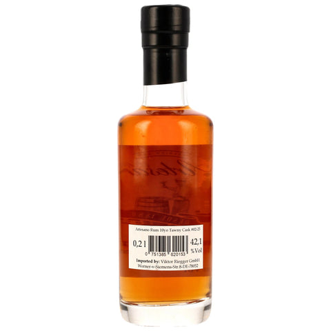 Ron Artesano Rum 10 y.o. Tawny Port Cask Finish - 200ml