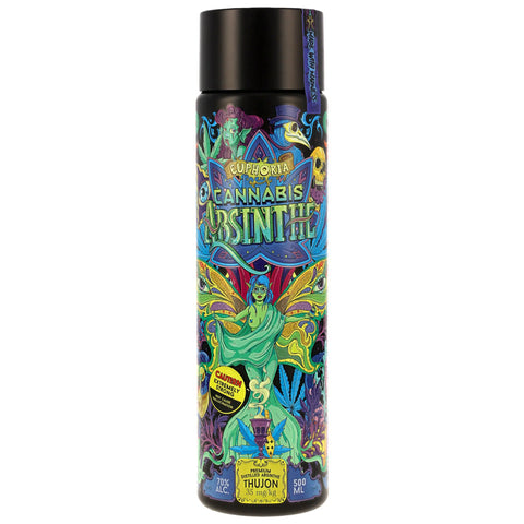 Euphoria Cannabis Absinthe - Made with Madness - neue Ausstattung