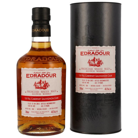 Edradour 11 ans - Cabernet Sauvignon Cask #2 - St. Michael Eppan