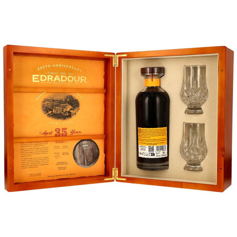 Edradour 1989/2025 - 35 y.o. - Enigma Part 1 - 1st Fill Sherry Butt #355 - 200th Anniversary