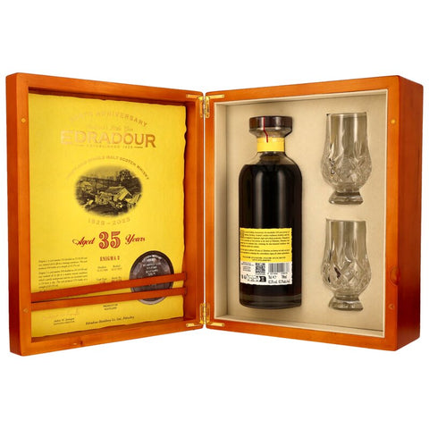 Edradour 1989/2025 - 35 y.o. - Enigma Part 2 - 1st Fill Sherry Butt #368 - 200th Anniversary