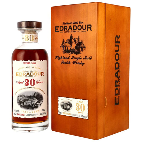 Edradour 1995/2025 - 30 y.o. - 1st Fill Sherry Butts #2101+2109 - Batch #1 - 200th Anniversary