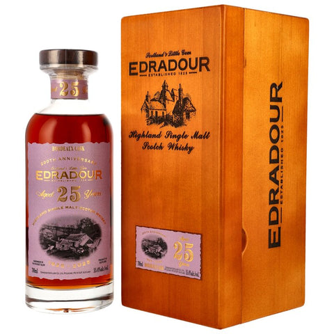 Edradour 1999/2025 - 25 y.o. - 1st Fill Bordeaux Cask #816 - 200th Anniversary - Auktion