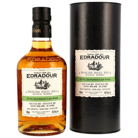Edradour 2014/2025 - 11 y.o. - 1st Fill Sauvignon Casks Finish #704+706 - St. Michael Eppan