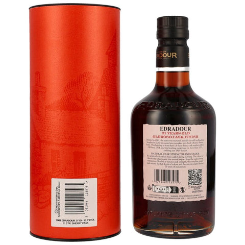 Edradour 21 ans - Sherry Finish