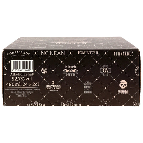 Scotch Whisky Tasting Box - 24 x 2cl - 50th Anniversary Kirsch Import