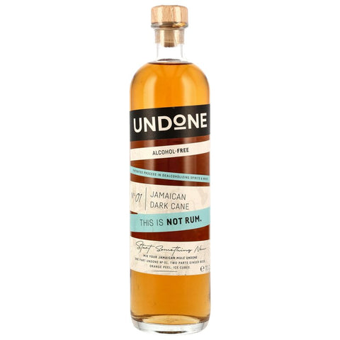 UNDONE No.1 Jamaican Dark Cane / Not Rum (alkoholfrei) - MHD 03/2026