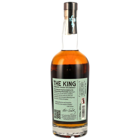 Elvis The King Tennessee Straight Rye Whiskey