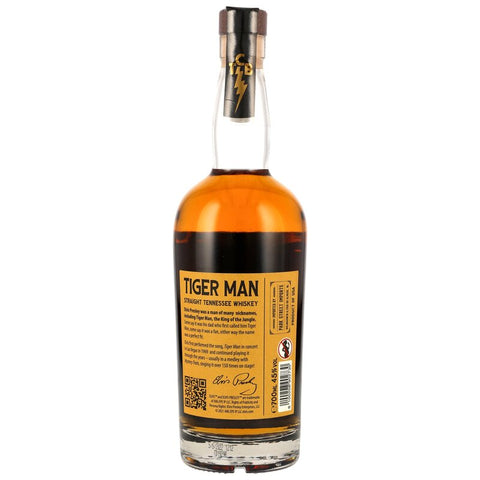 Elvis Tiger Man Straight Tennessee Whiskey - 45% - Auktion